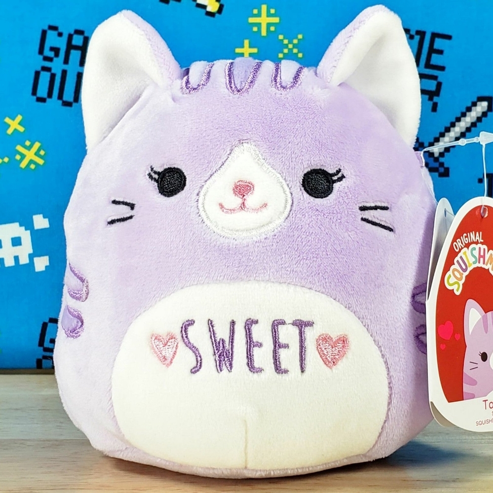 Squishmallow Tabitha the Valentine's Day Cat 5" 2022 UltraSoft Stuffed Plush